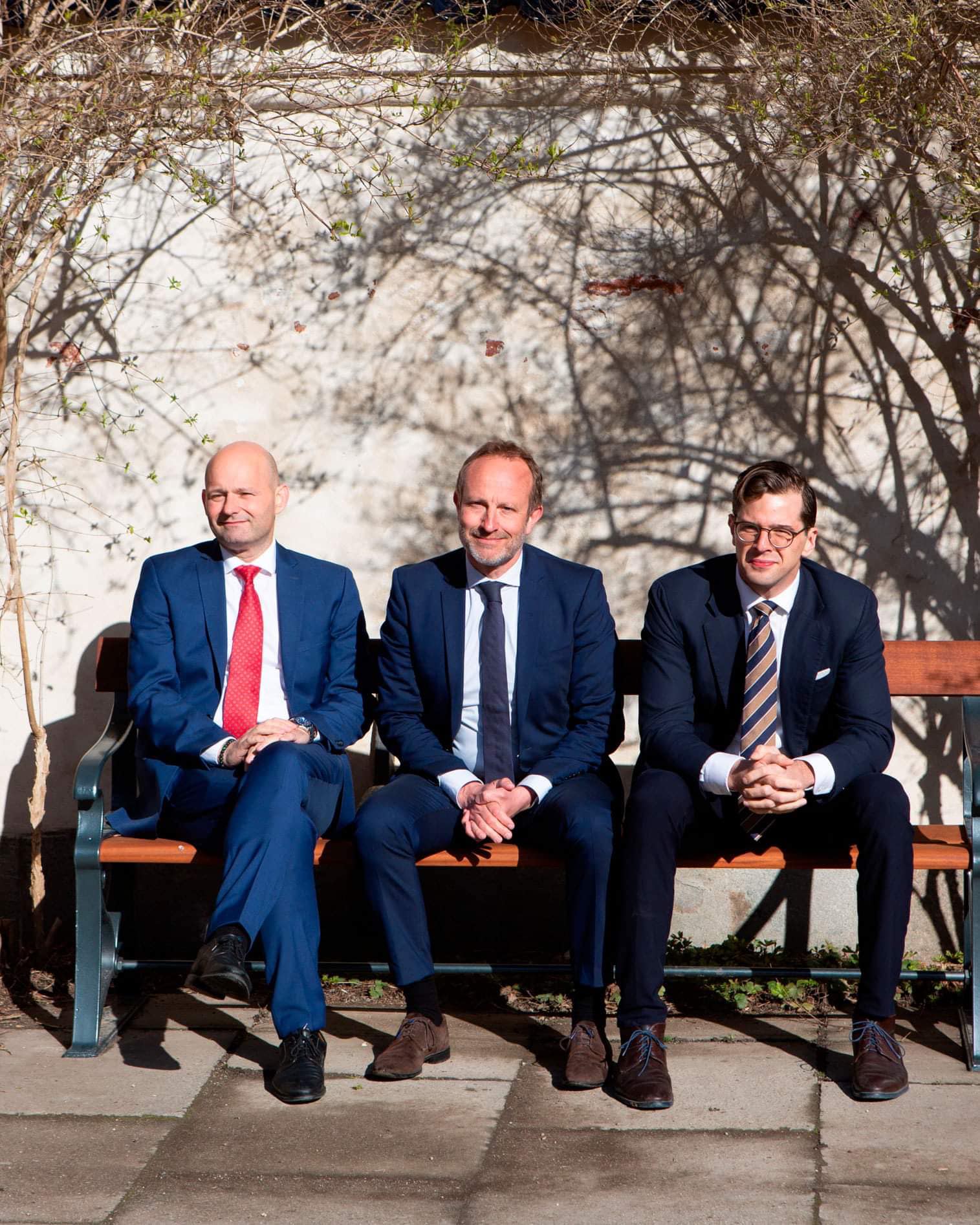 Søren Pape, Martin Lidegaard og Alex Vanopslagh