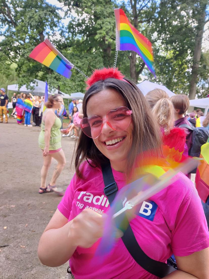 Josefine Schlosser til Pride