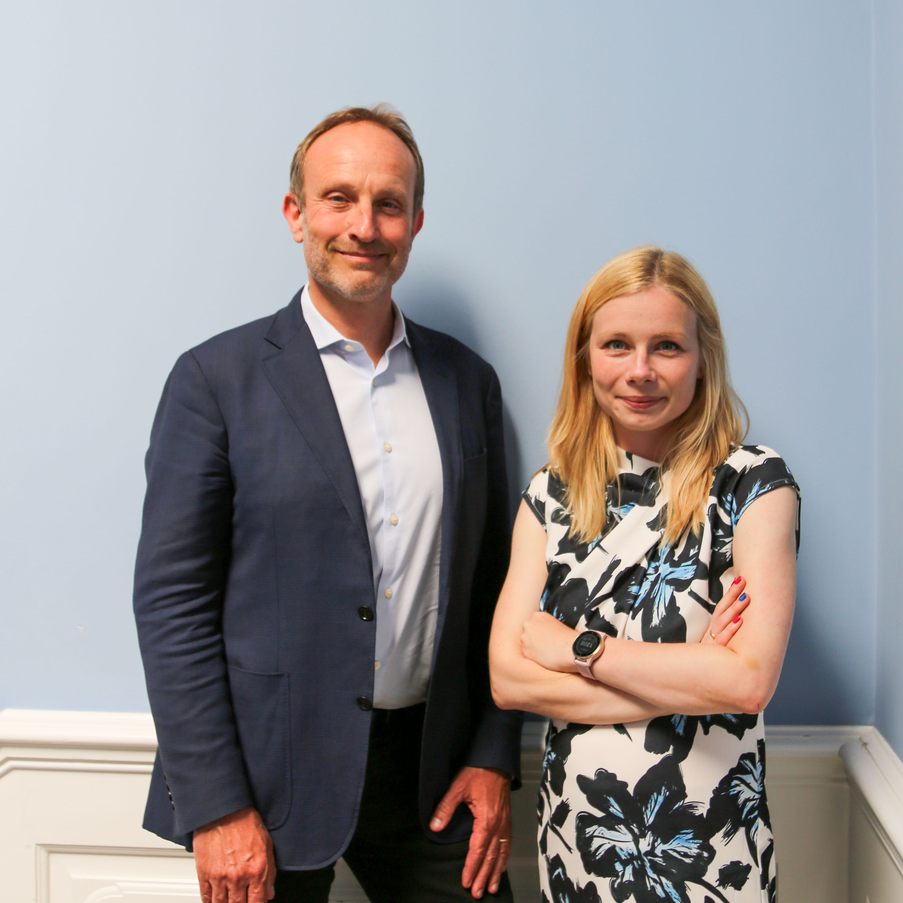 Sigrid Friis og Martin Lidegaard