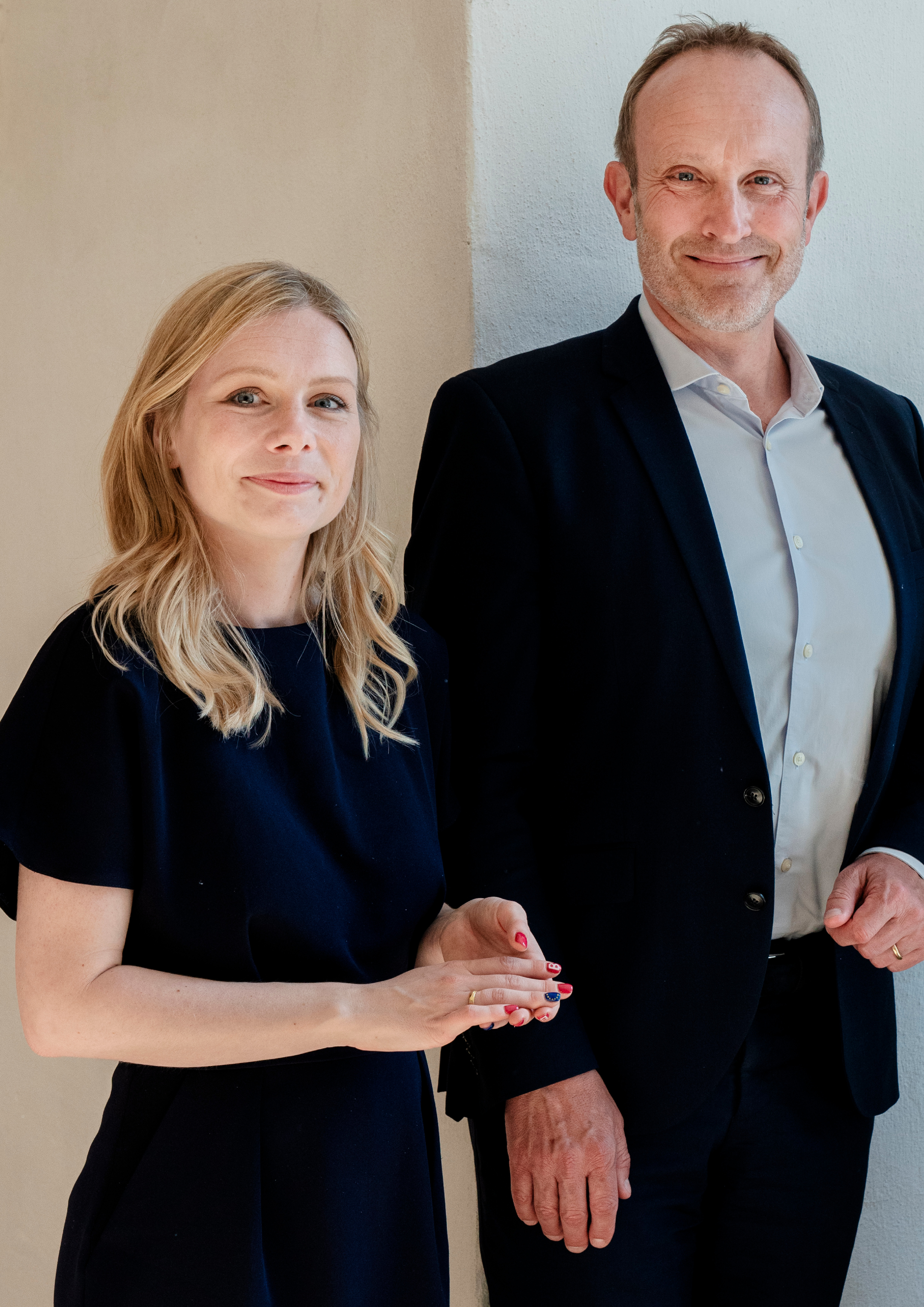 Sigrid Friis og Martin Lidegaard