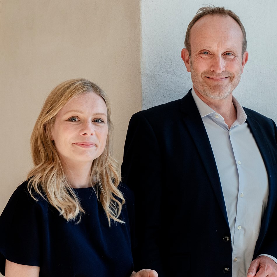 Sigrid Friis og Martin Lidegaard