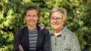 Lotte Rod og Marianne Jelved