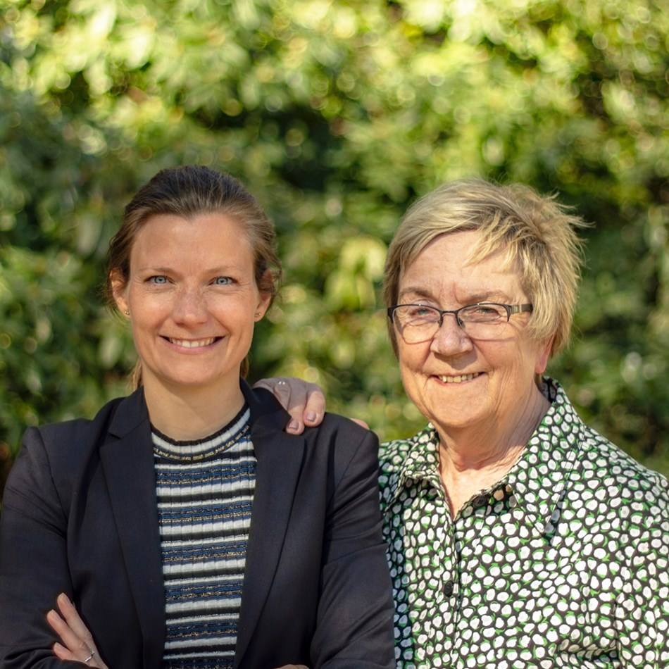 Lotte Rod og Marianne Jelved