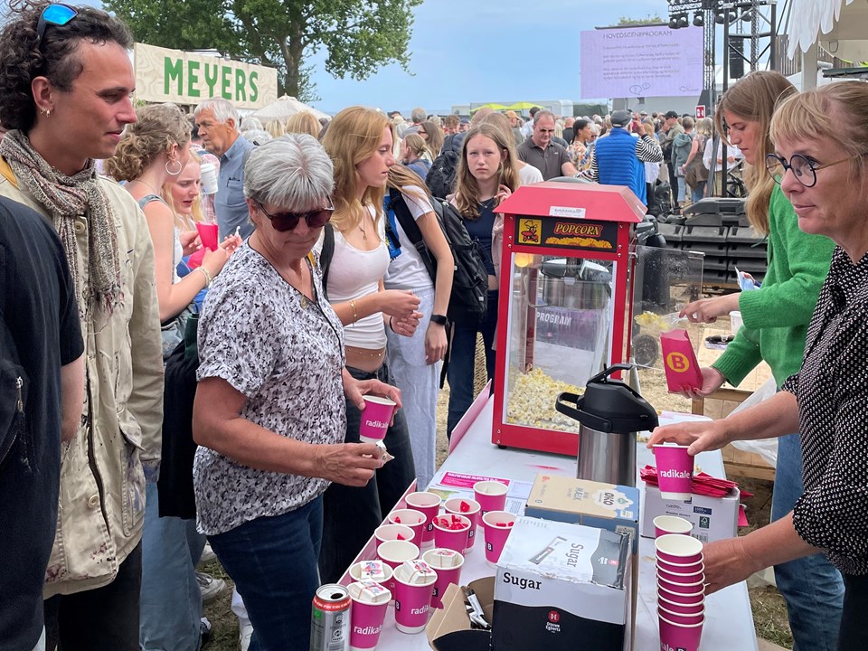 Radikale Venstres telt ved Folkemødet 2023