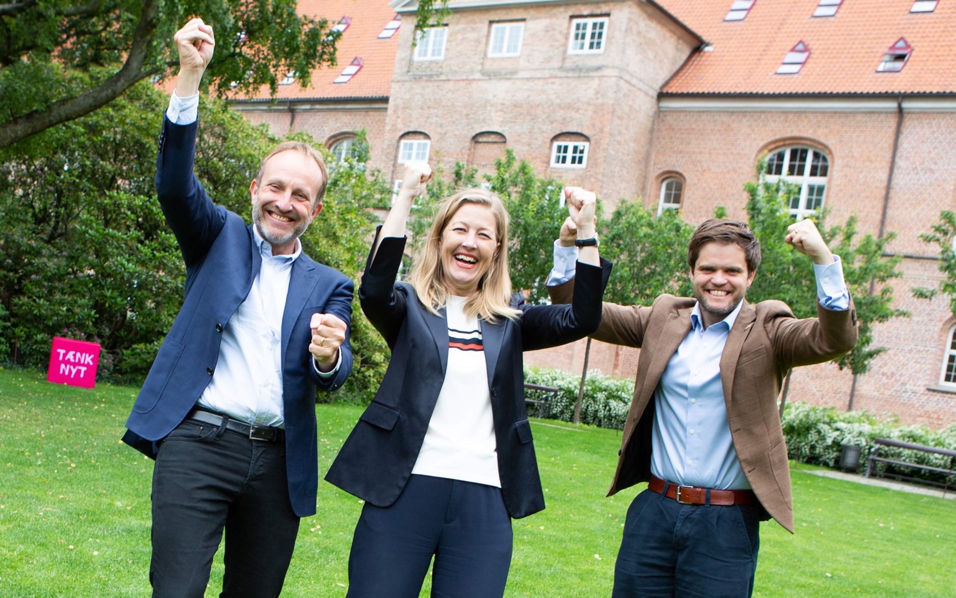 Martin Lidegaard, Sofie Carsten Nielsen og Andreas Steenberg