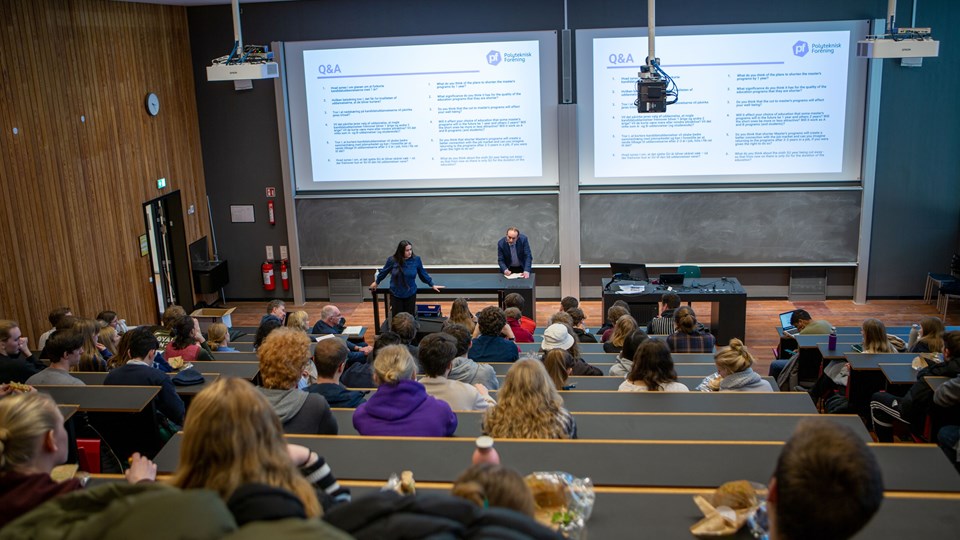 Martin Lidegaard til debatarrangement på DTU