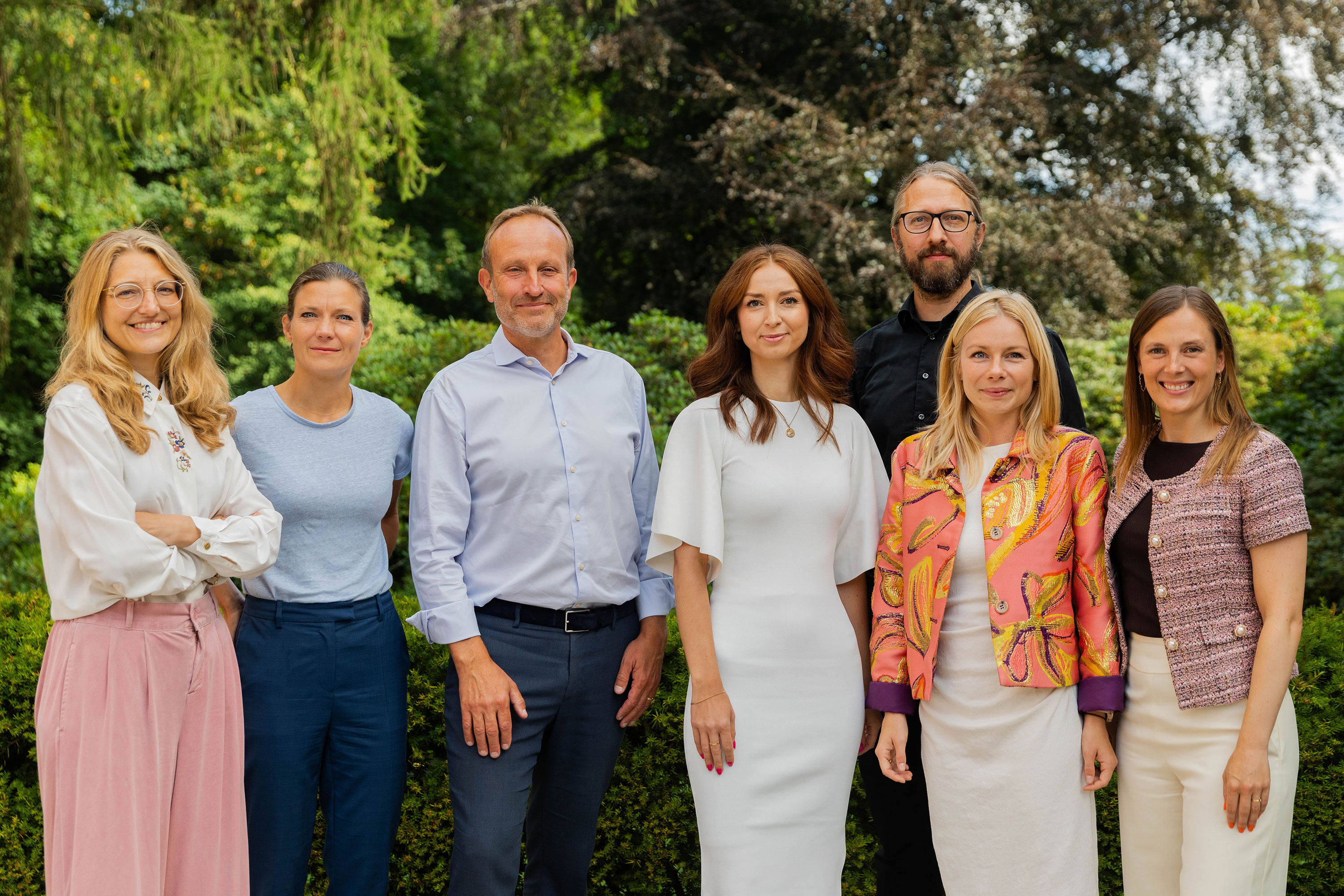 Zenia Stampe , Lotte Rod , Martin Lidegaard , Samira Nawa, Stinus Lindgreen , Sigrid Friis og Katrine Robsøe til sommergruppemøde
